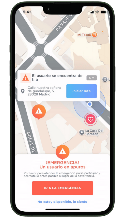 Recibe un aviso y actúa Recibe un aviso y actúa